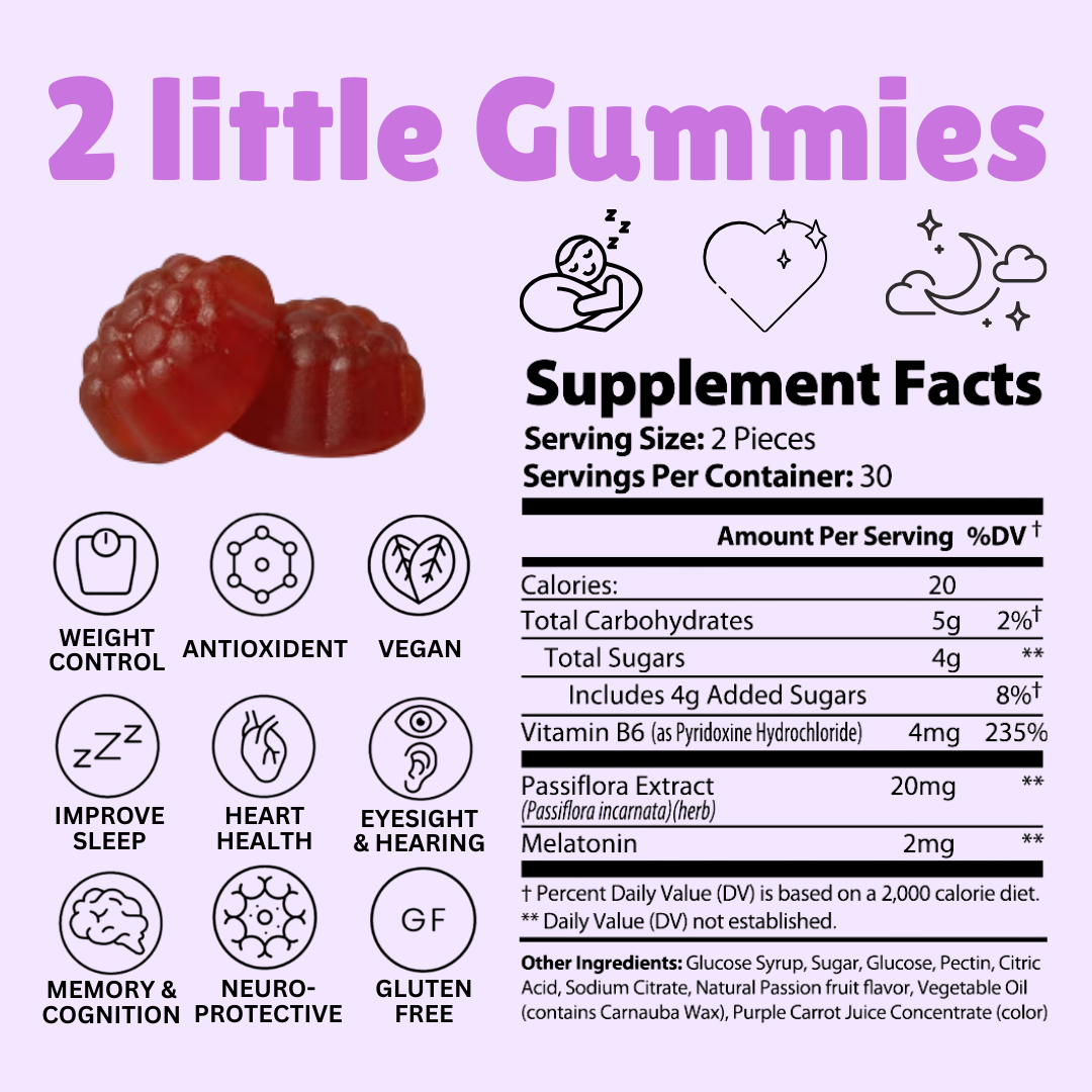 HIBERNATION BITES+ | 60 Melatonin Gummies