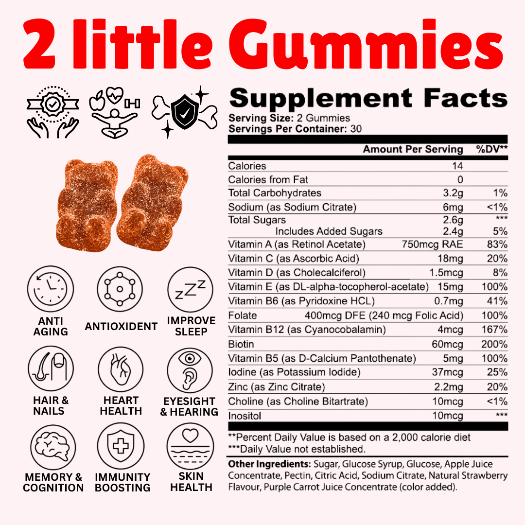 ALL STAR 12in1 MULTI ADVANCED+ | 60 Multivitamin Gummies